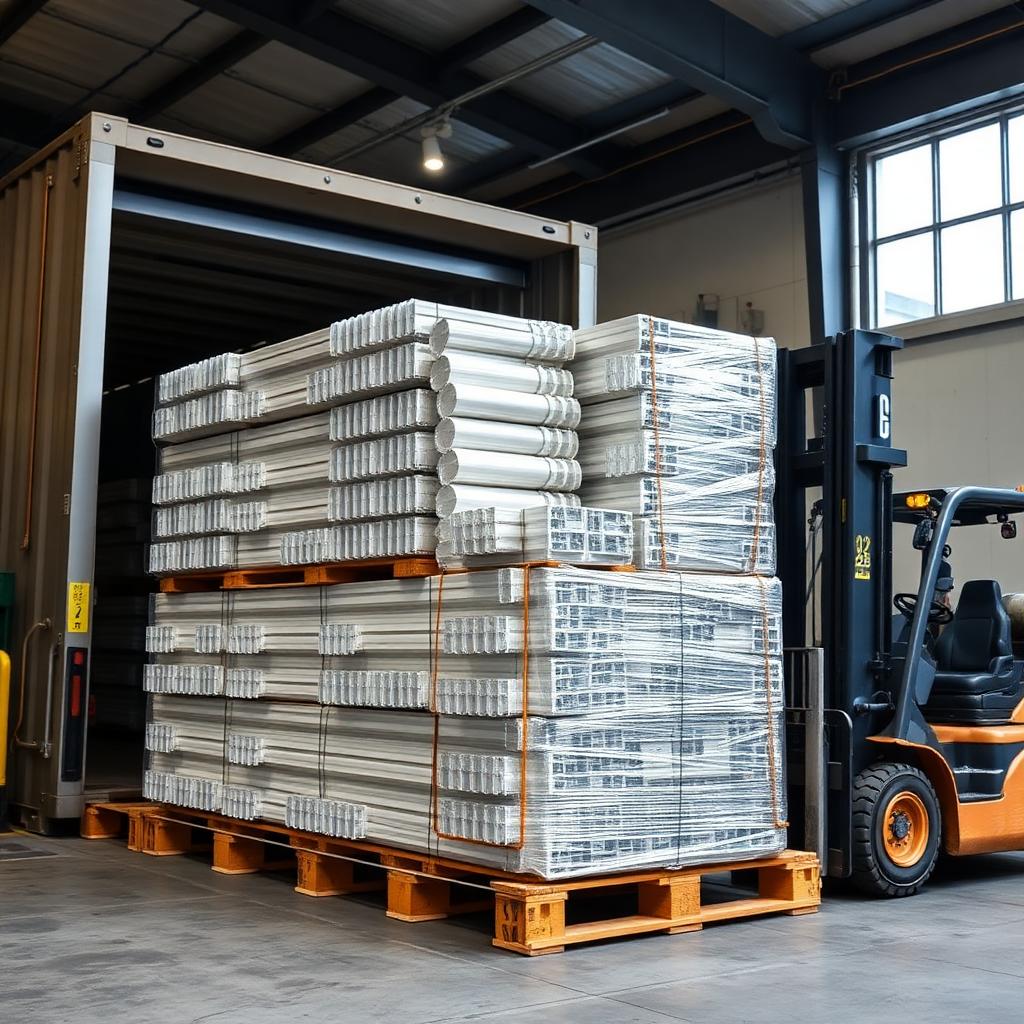 Aluminum Extrusion Packaging, Kitting & Just-in-Time Delivery for Large Orders